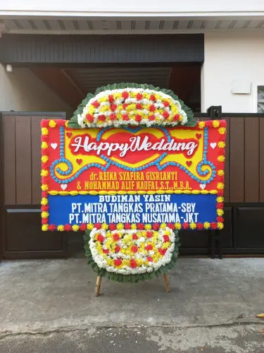 Papan Bunga Pernikahan belitung utara