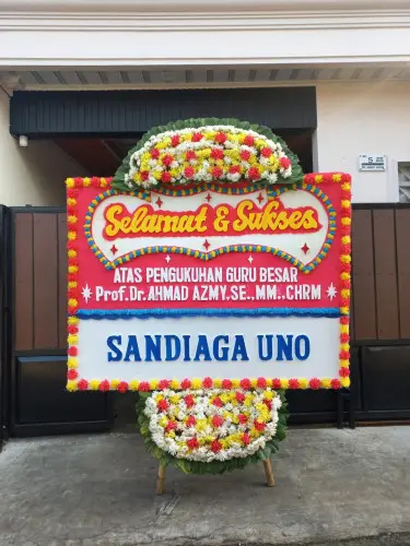 Papan Bunga Opening belitung utara