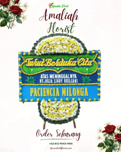 Papan Bunga Duka belitung utara