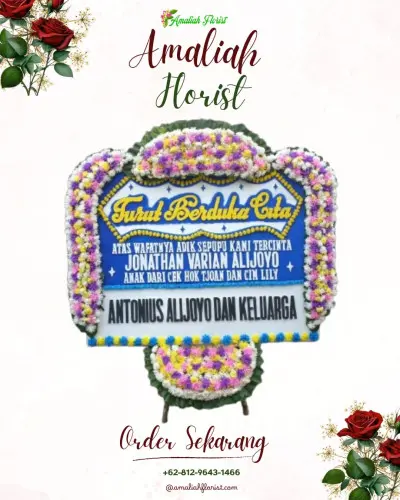 Papan Bunga Duka belitung utara