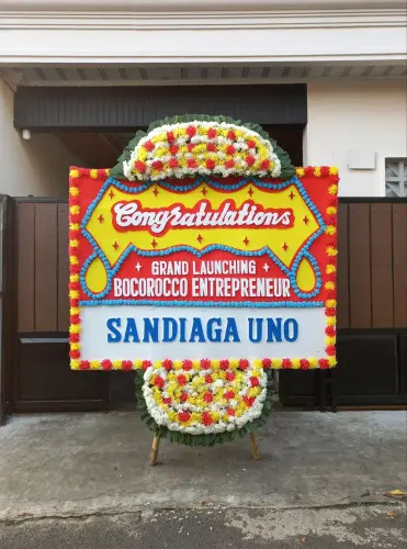 Papan Bunga Opening belitung utara