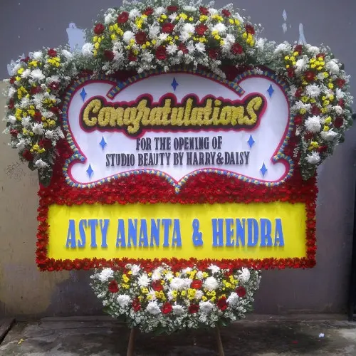 Papan Bunga Opening belitung utara