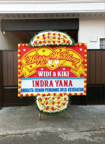Papan Bunga Pernikahan belitung utara